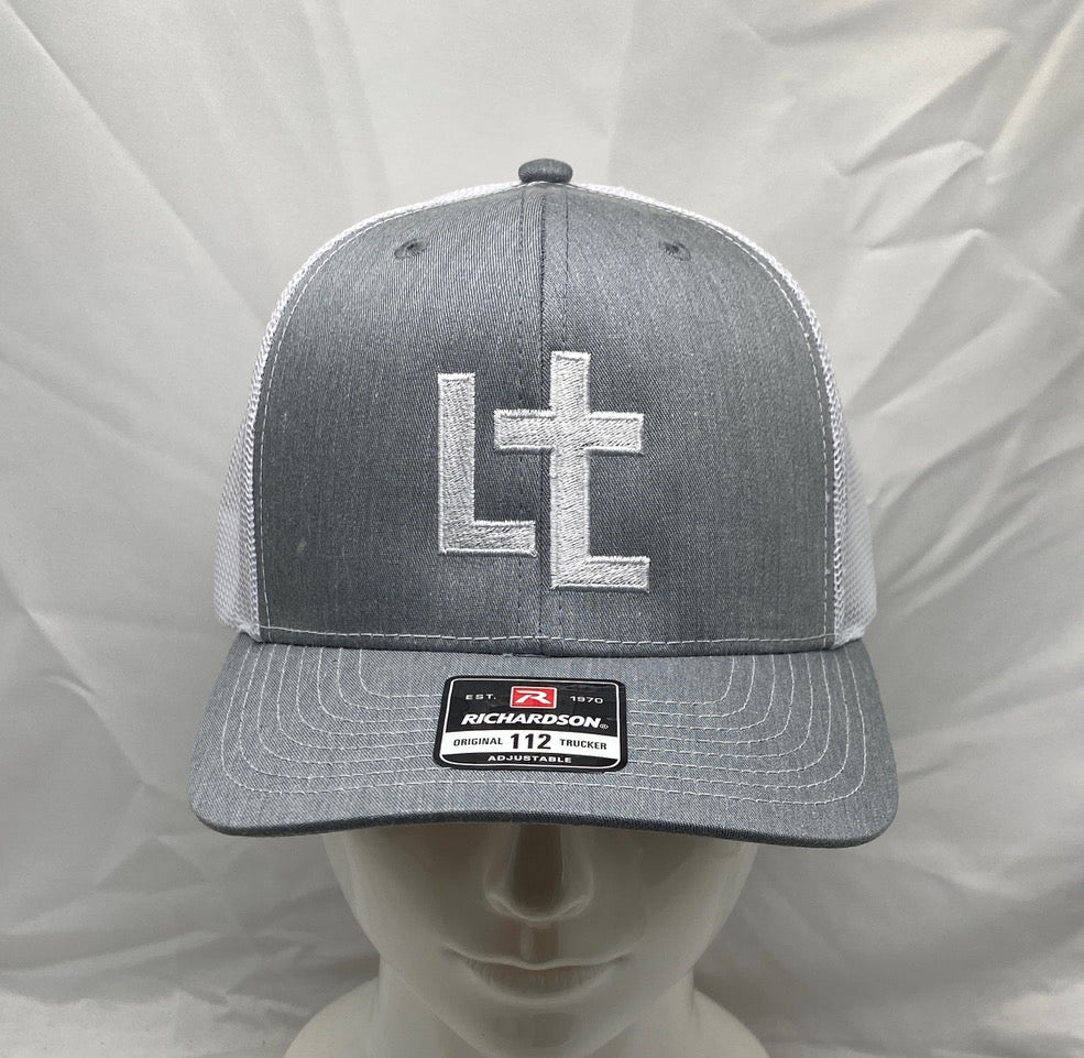 Logo Trucker Hat Grey/White