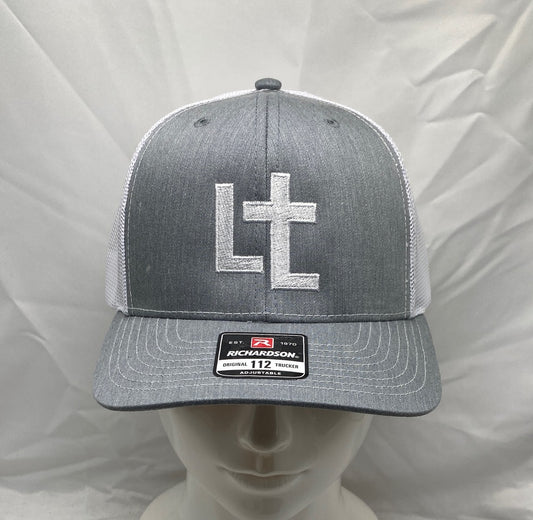 Logo Trucker Hat Grey/White